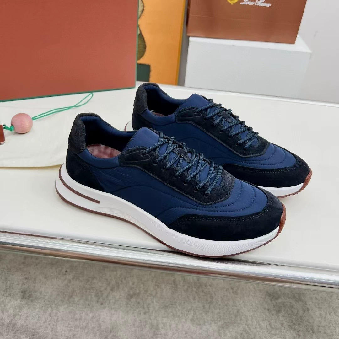In-Stock European 2026 New Model Sports Casual Men's Thick-Soled Lace-Up Running Shoes, Fly-Knit Breathable Leather Casual Shoes QC photo from 1688 on Qualit.ly