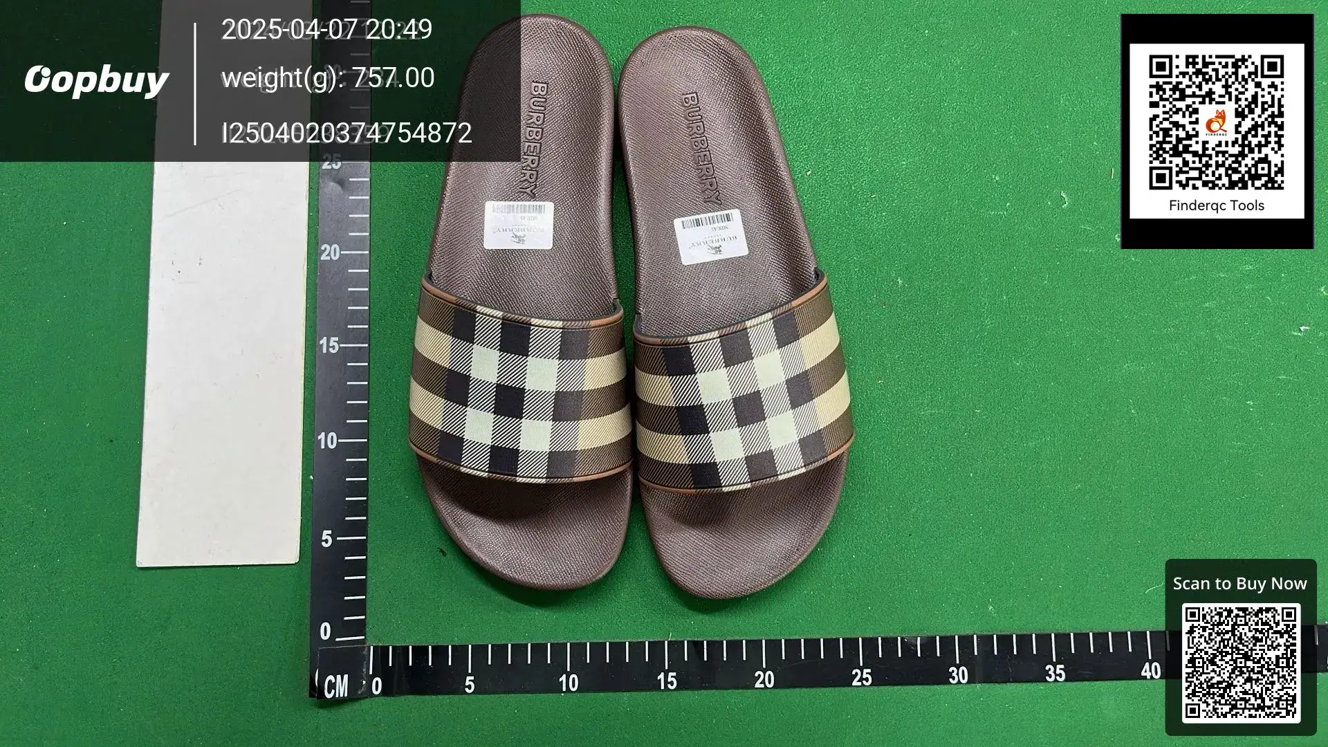 Burberry Slides