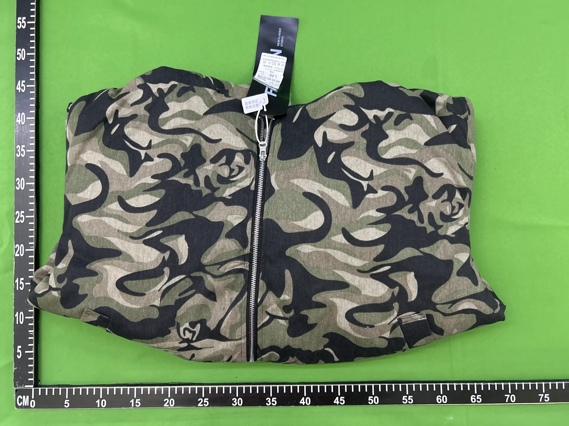 American-style High Street Camouflage Fur Collar Hooded Cotton-padded Coat for Men and Women Winter Retro Loose Fashionable Couples Cotton-padded Coat