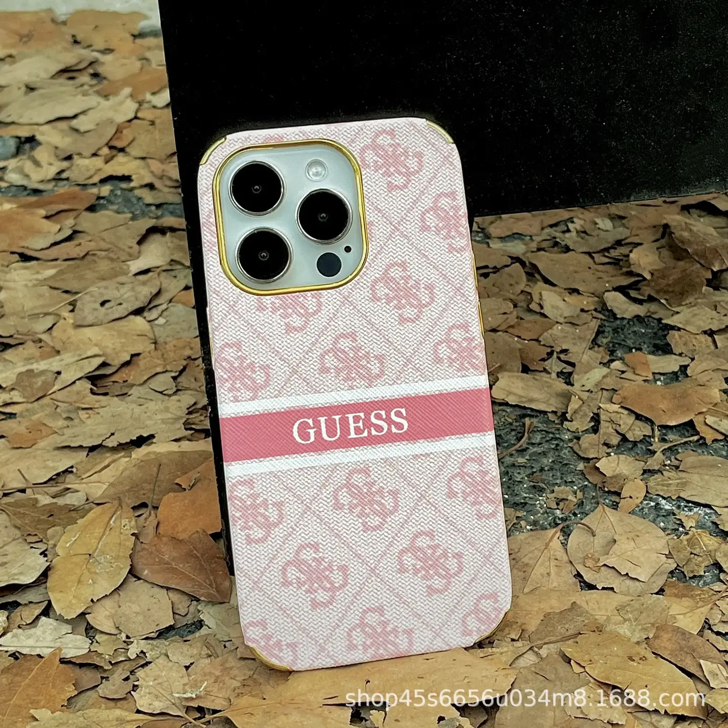 Big-name plated Apple 16promax phone case 15/14/13/12promax leather case 11 protective case applicable