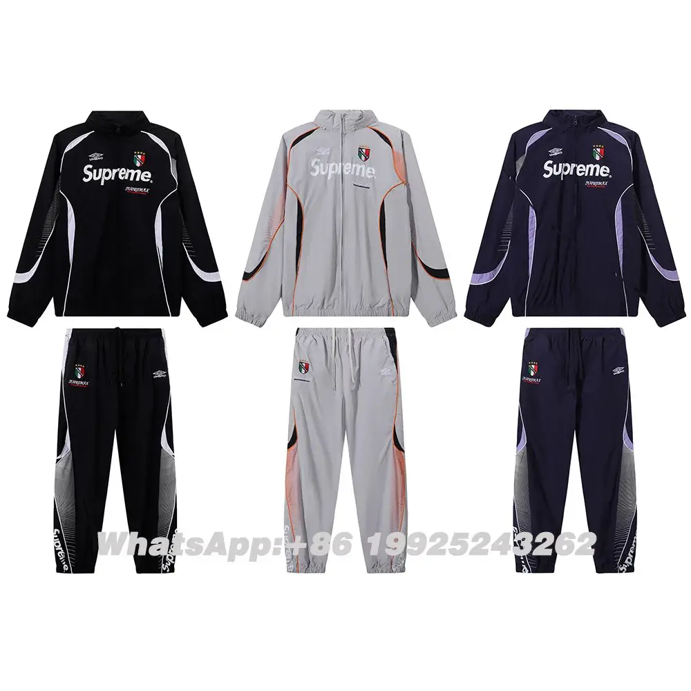 S Collaboration Zip-Up Jacket and Pants Set