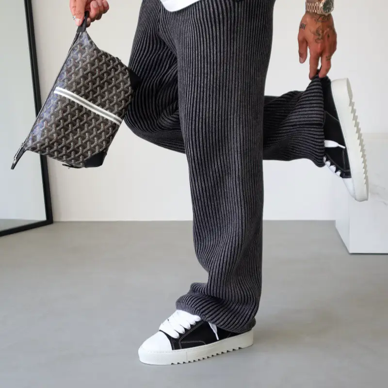 In-Stock Numeris Shoes Casual Men's Versatile Flat Shoes Shallow Lace-Up Skateboarding Sneakers