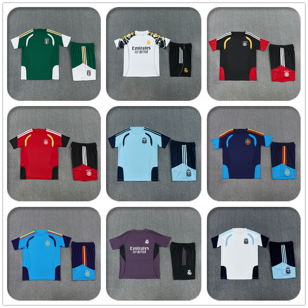 Short-Sleeved Football Uniforms, Training Uniforms, Team Uniforms, Adult and Children's Student Sports Competition Jerseys, Personalized Custom Numbers Foto QC de TAOBAO na Qualit.ly