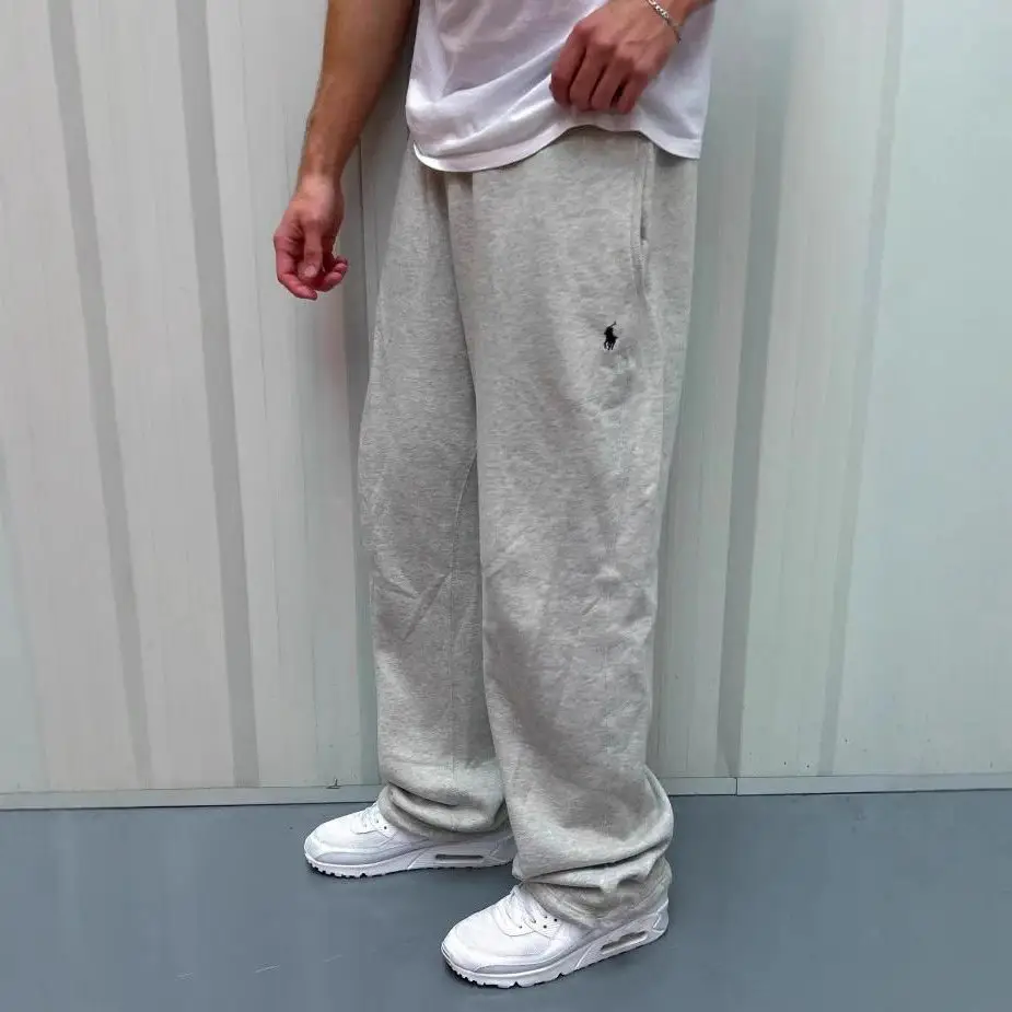 R***L***宽松纯色运动休闲裤