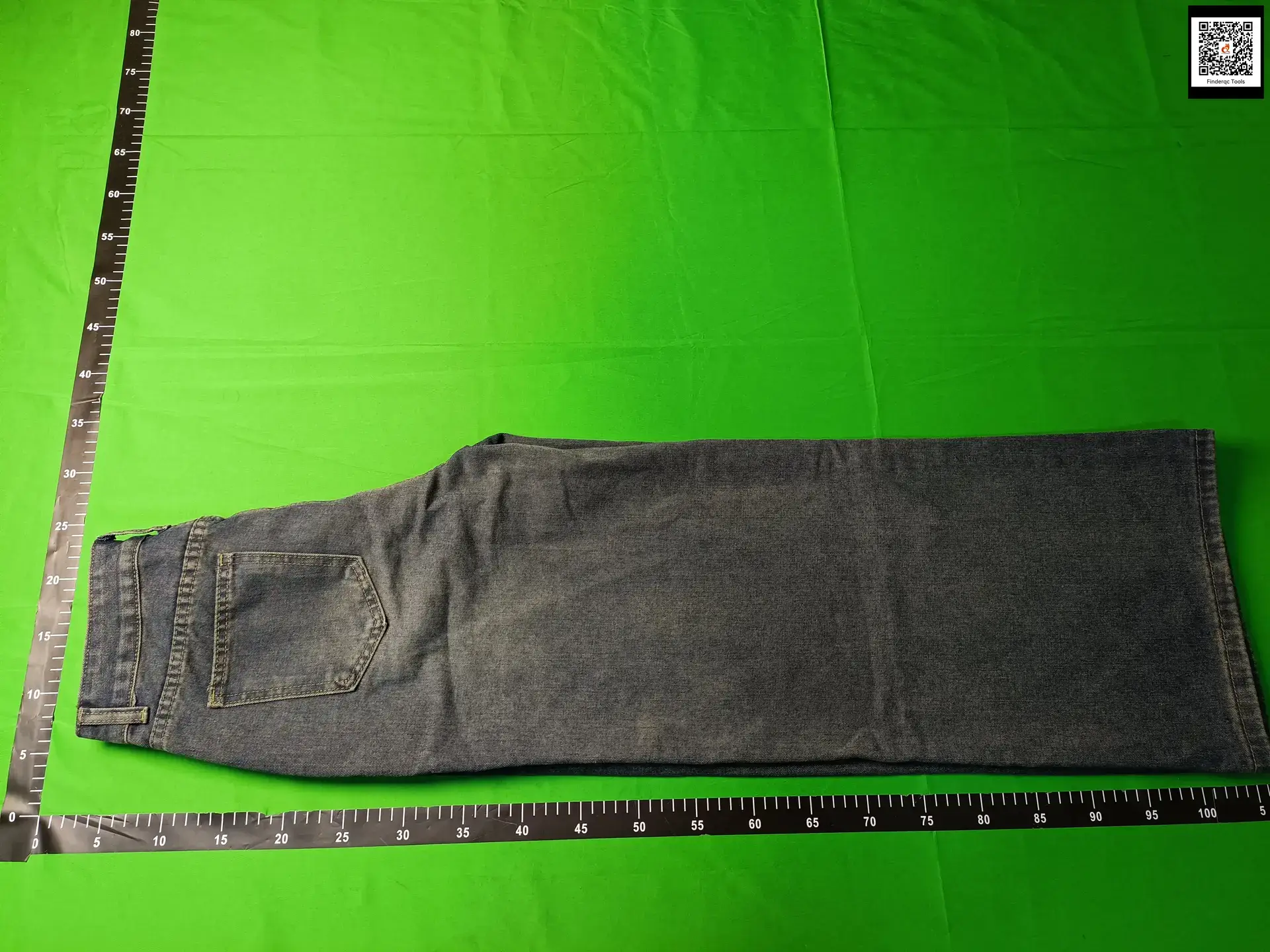 Retro Washed Denim Wide Leg Pants Straight-Leg Leg Pants Women Spring high waist Slim Looking Loose Easiest for match Mop Long Pants