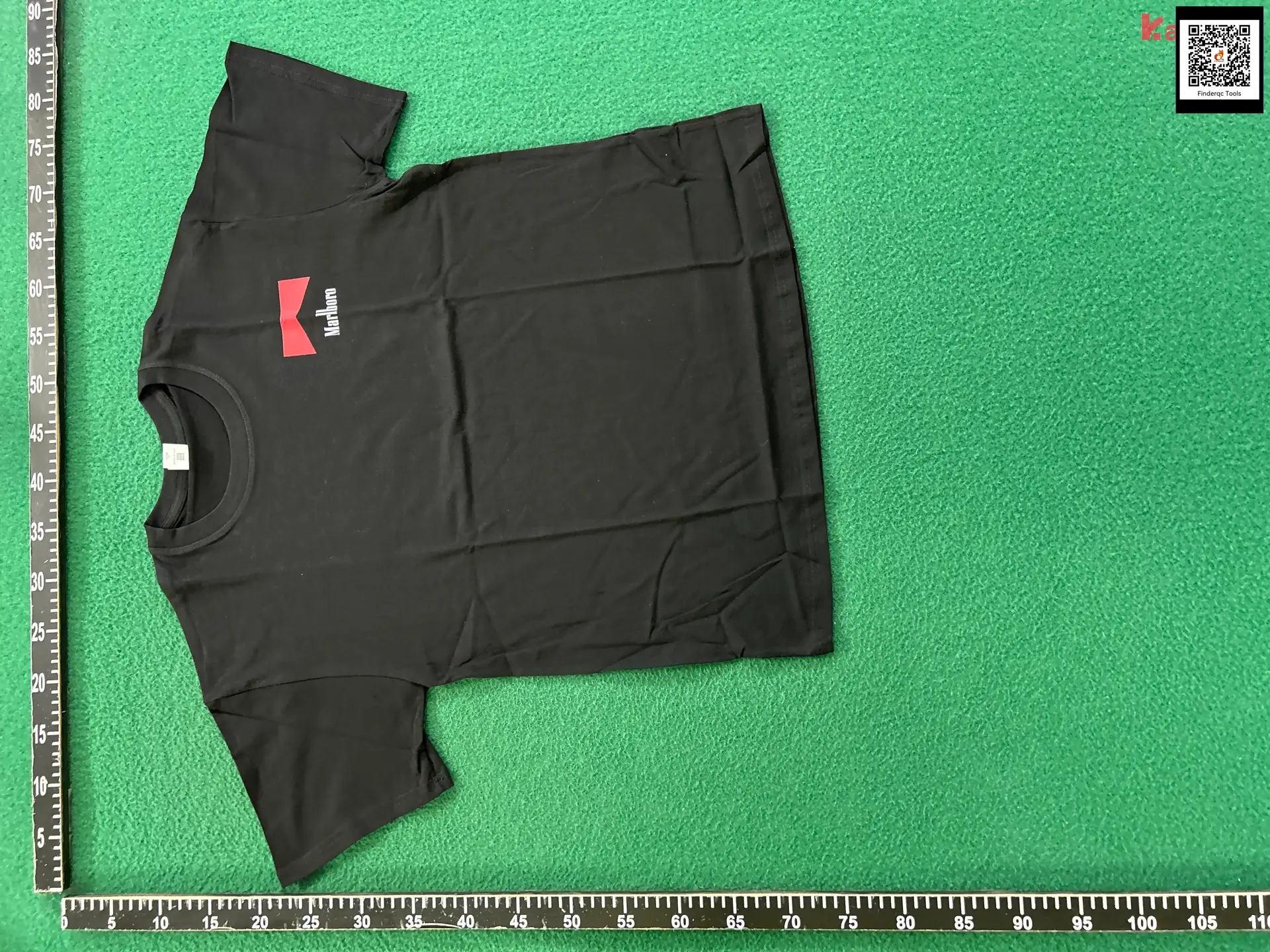 Marlboro Black Cotton Short Sleeve T-Shirt