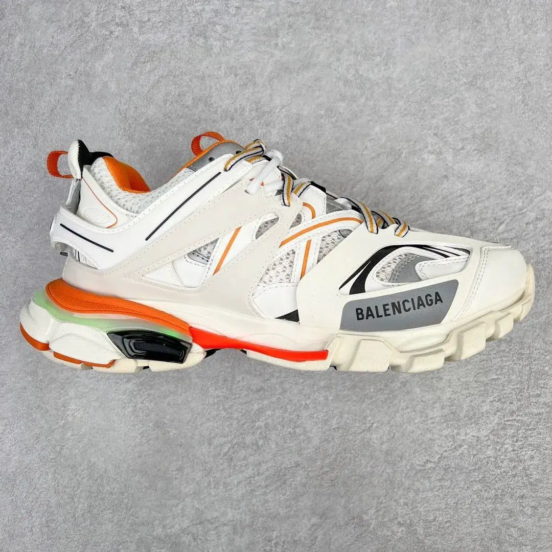 Balenciaga Track Sneaker White Orange