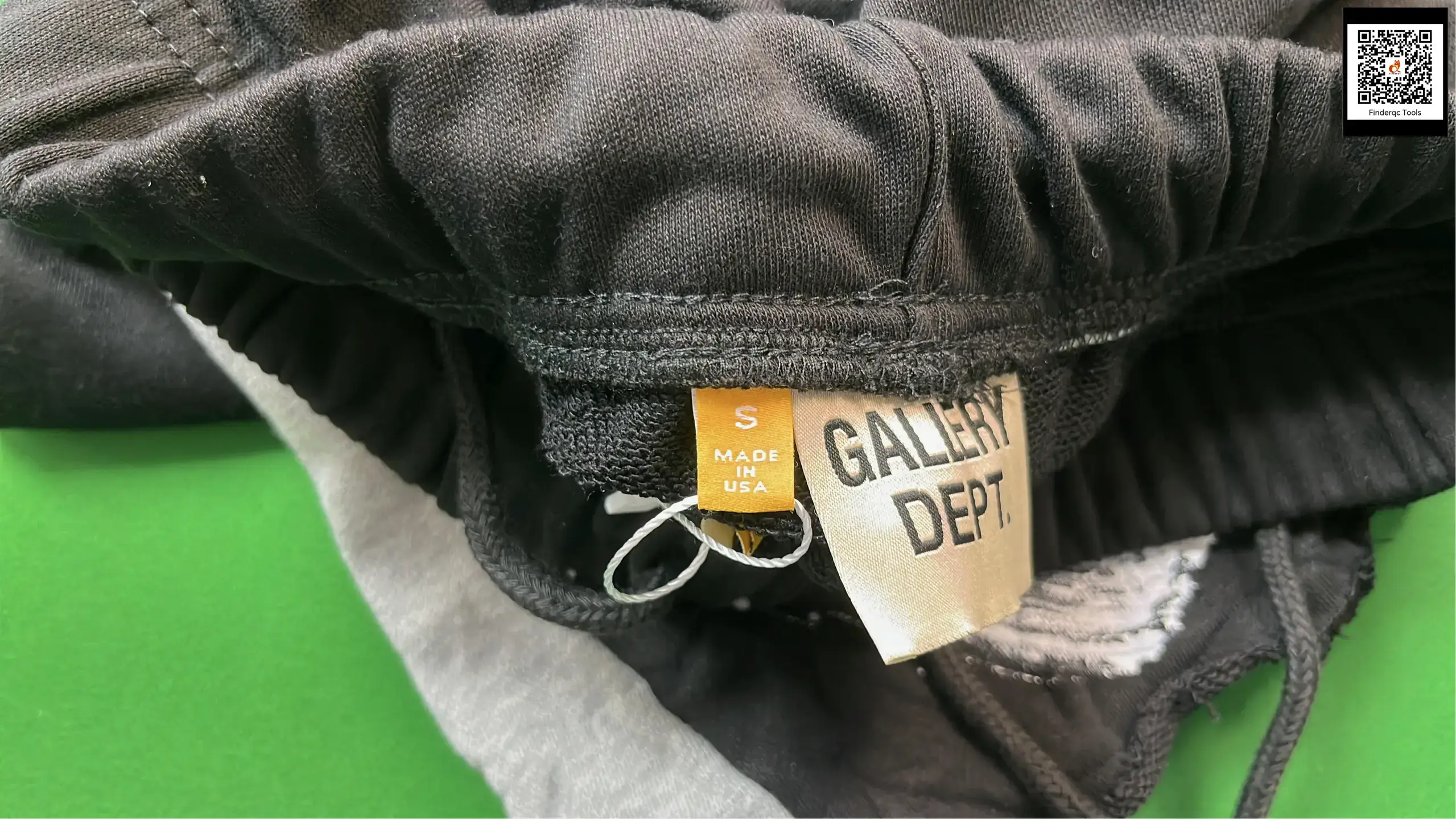 Cross-border trendy brand GalleryDept hand-painted splash ink graffiti distressed casual trousers men's and women's high street horn trousers