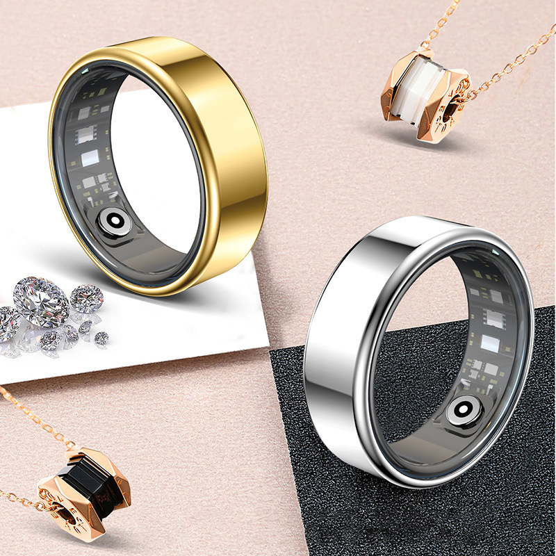 Cross-border R99 smart ring heart rate blood oxygen sleep monitoring remote control self-timer pedometer smart ring SmartRing