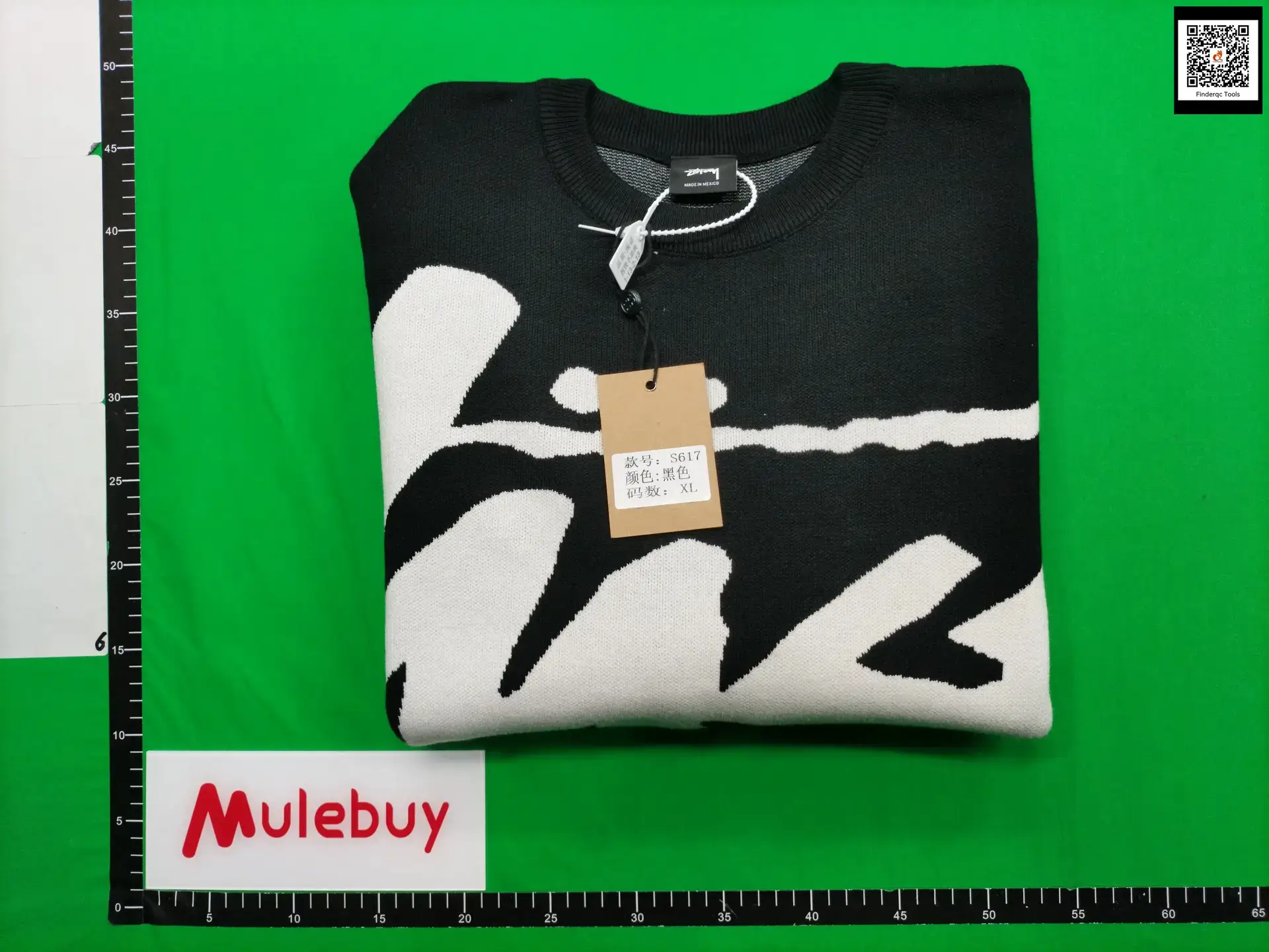23S STU New Knitwear Arc Letter Print Men's and Women's Sweater Couples All-match Cotton Long Sleeve