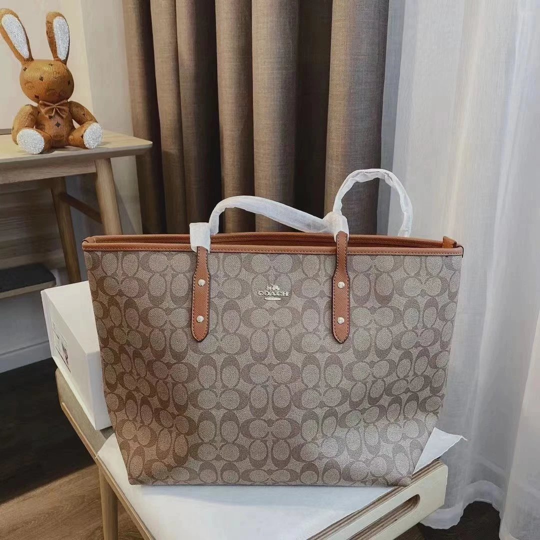 New style shopping bag, women's bag, tote bag, classic Mummy bag, zipper bag, eight colors, high quality, large space, shoulder bag, POS EXPRESS. Foto QC de WEIDIAN na Qualit.ly