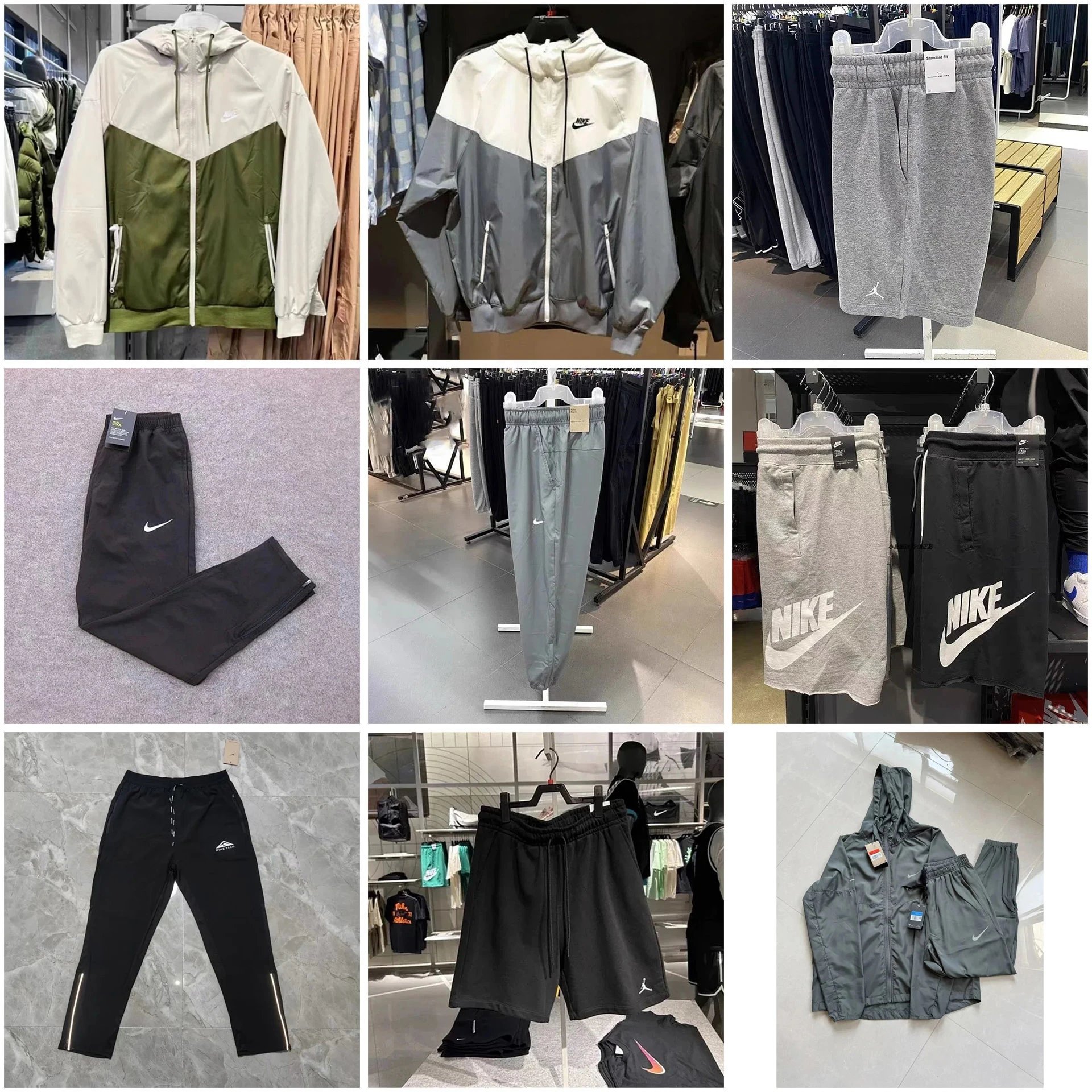 Nike Windbreaker Jacket and Pants Set
