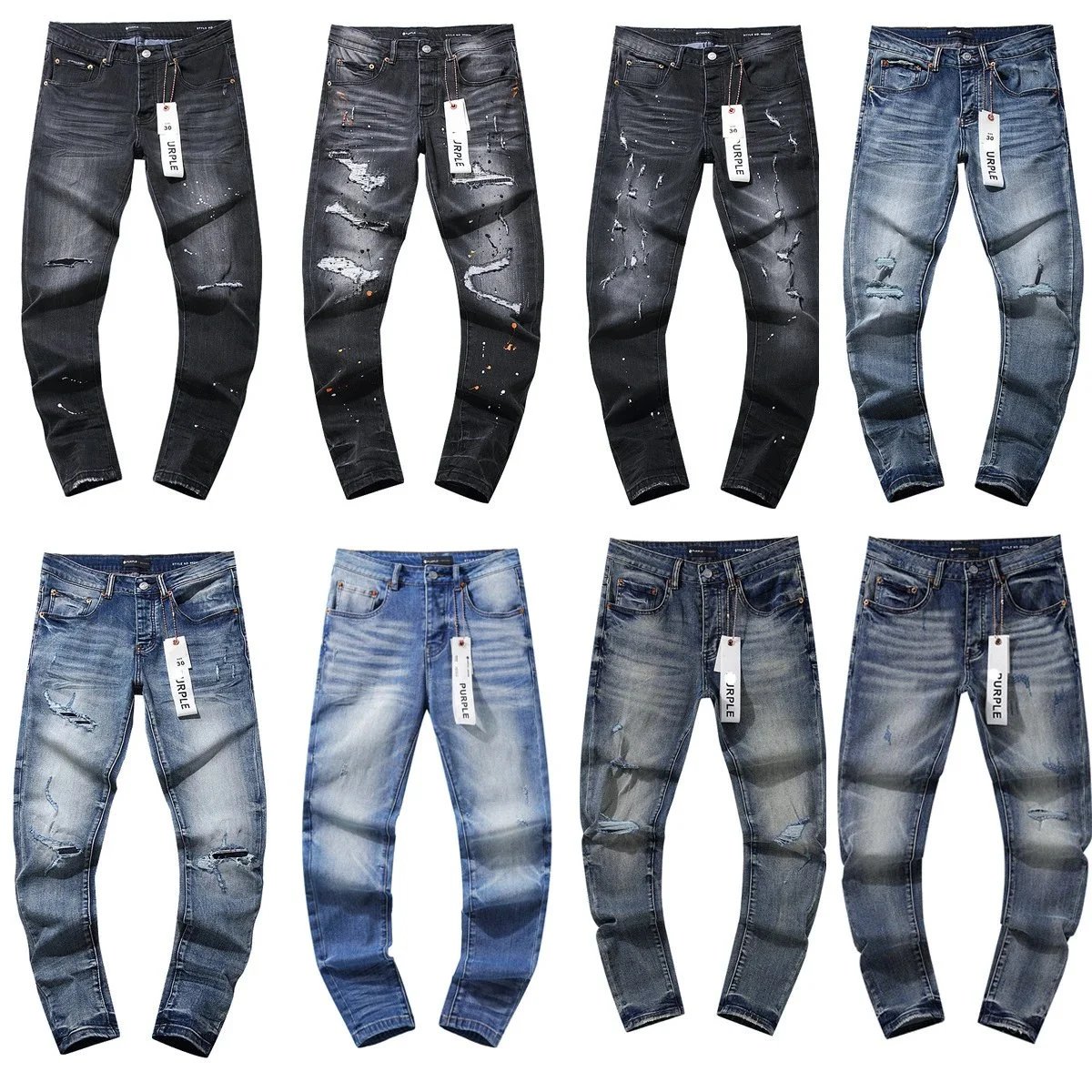 Purple Jeans STYLE NO. 3020 Fotografie QC de pe WEIDIAN pe Qualit.ly