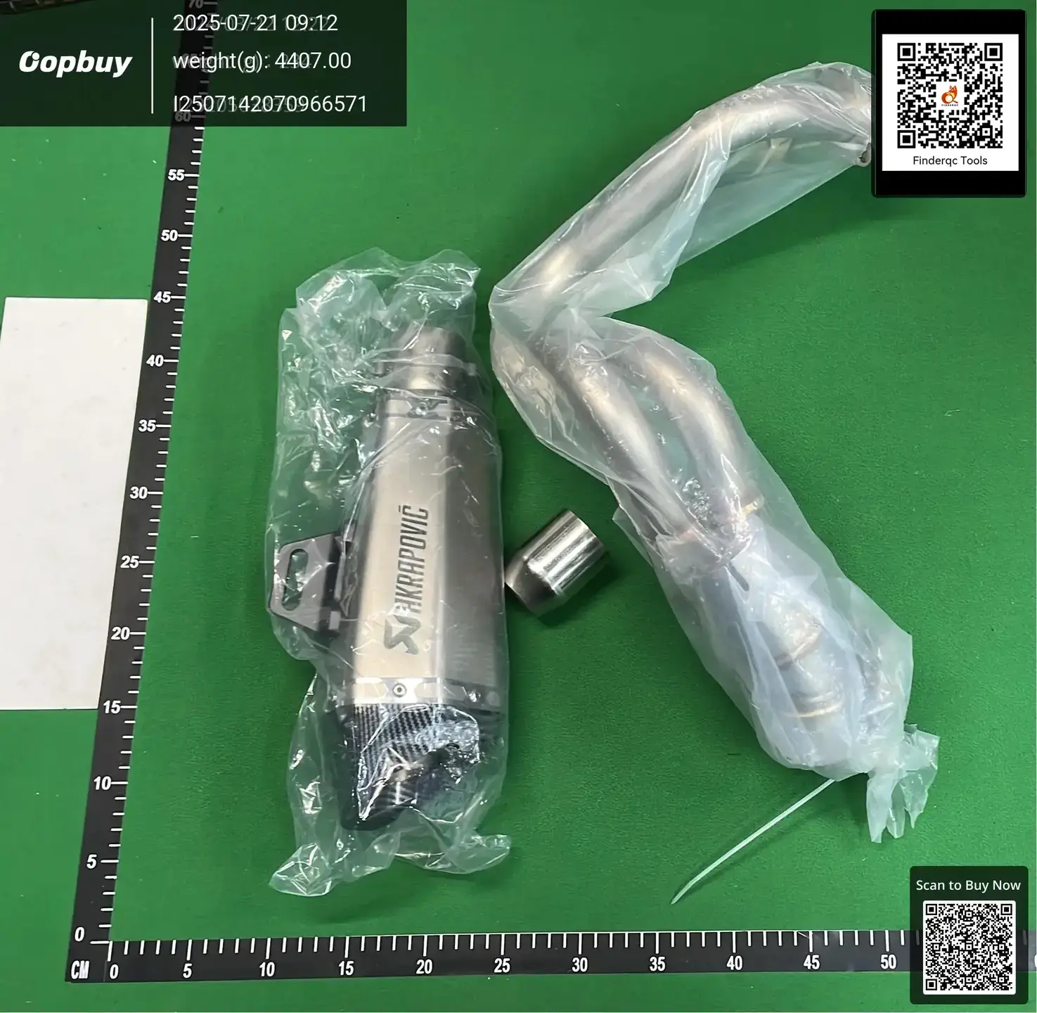 Motorcycle Modified Exhaust Pipe Front and Middle Section Kawasaki Ninja 650 Er6N/6F/Versys650/Z650