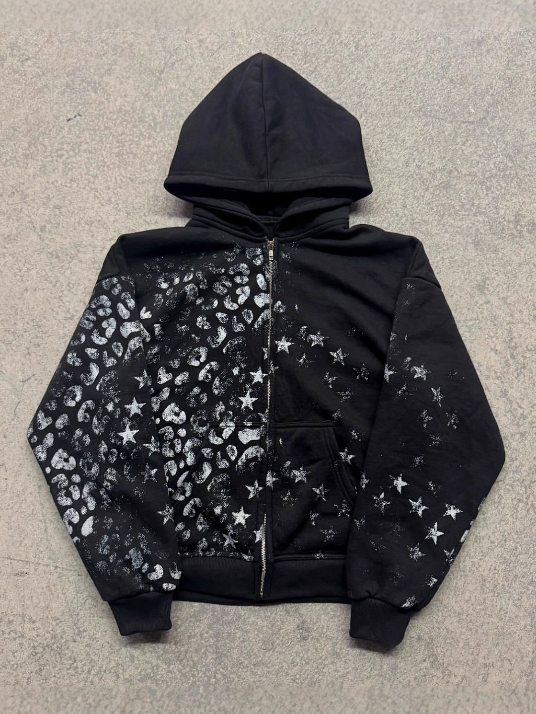 Y2K New European and American Printed Retro Women's Hoodie Loose Fashion Street Style Casual Sweatshirt Wholesale Ootd