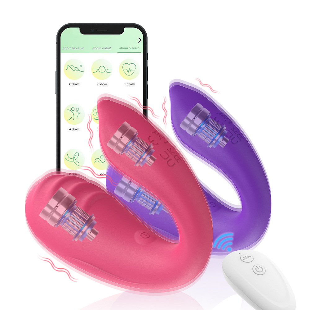 Adult supplies factory wholesale if La Elf 2 generation APP remote control double shock mute fun jumping egg husband and wife