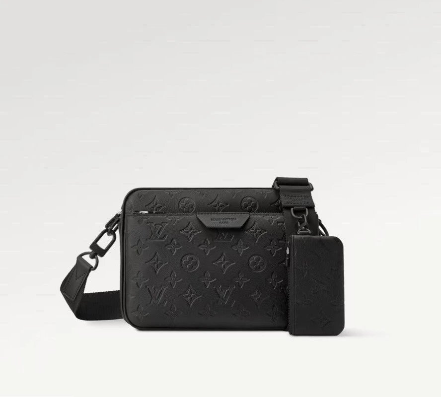Louis Vuitton Monogram Embossed Crossbody Bag