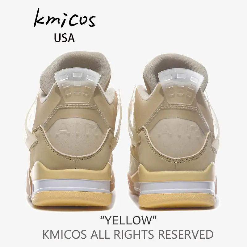 Aj4 Kmicos Official Website Air Men's and Women's Shoes Chanyi Summer Cushioning Leather Joe 4 Basketball Sports Couple Shoes