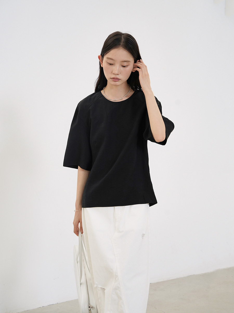 Love and Nancy Thirteen Lines Big Sale Autumn Original New Waist Raglan Sleeve Commuting Loose Easiest for Match Shirt 20693