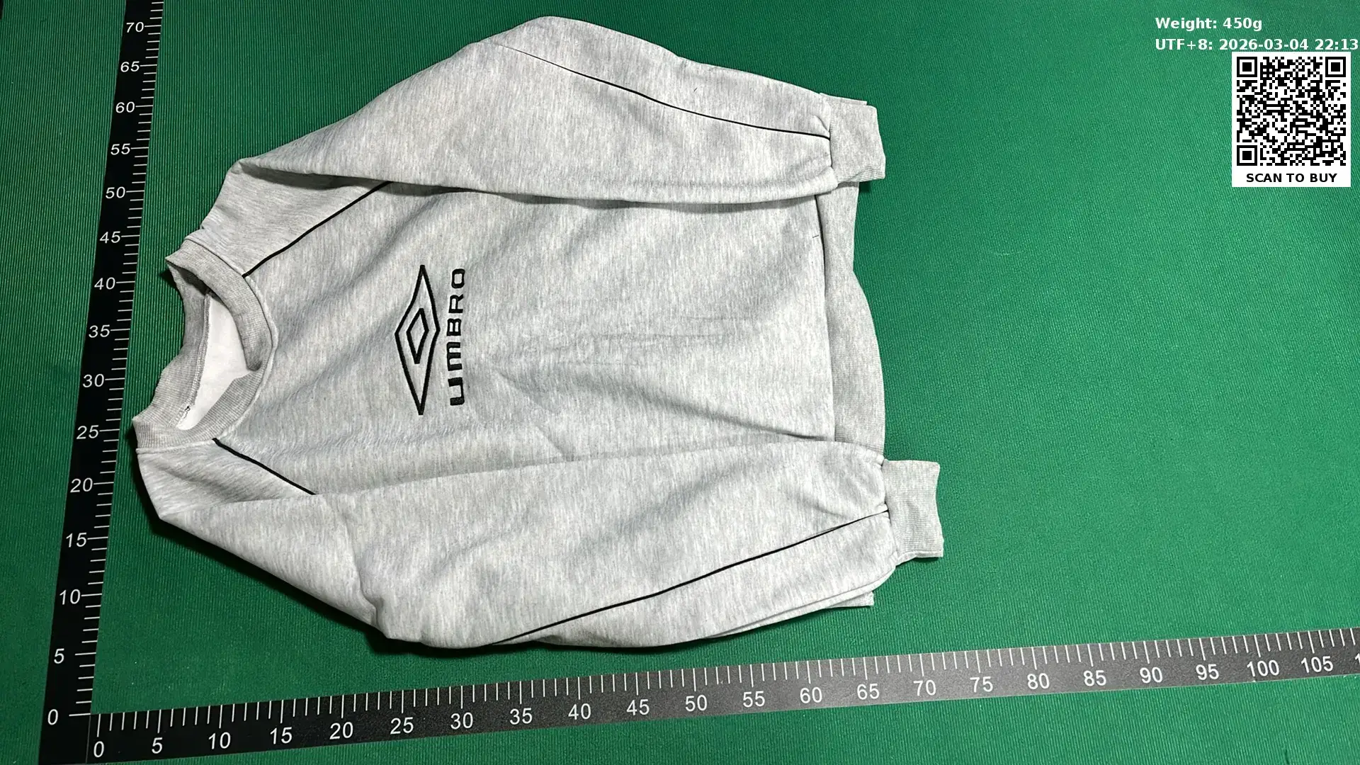 Umbro Crewneck Sweatshirt Grey
