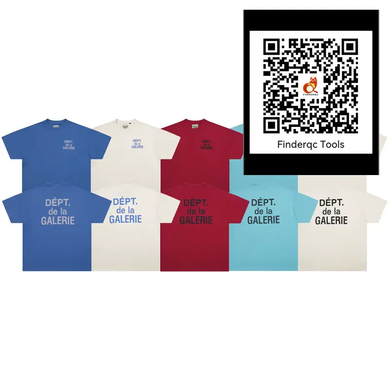 Gallery Dept Classic Logo Letter Printing Basic T-Shirt for Men and Women Couple Loose High Street Short-Sleeved Summer