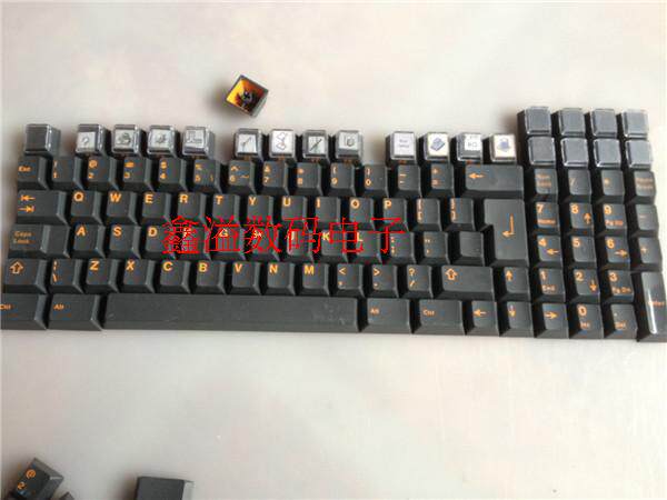 Cherry/Cherry Original Skidata Two-Color Molding Thickened Keycaps Fotografie QC de pe TAOBAO pe Qualit.ly