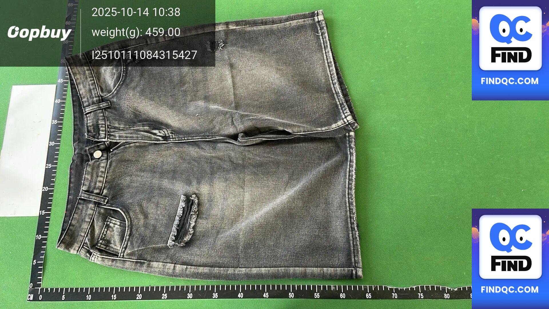 European and American Cross-border Gothic Style Black Punk Washed Denim Shorts Men's Summer Street Hip Hop Hole Y2K Shorts QC