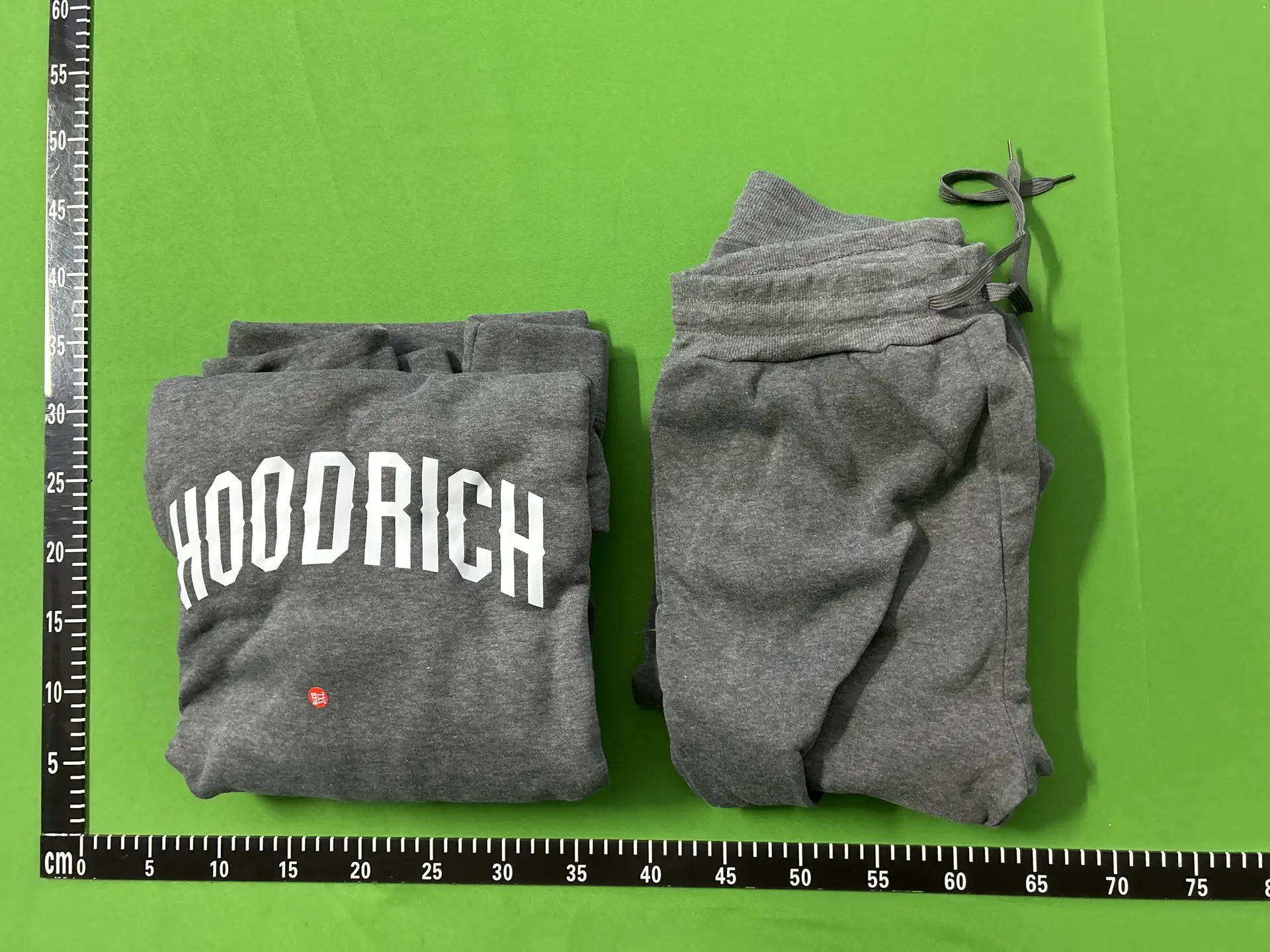 Hoodrich Grey Sweatshirt and Joggers Set