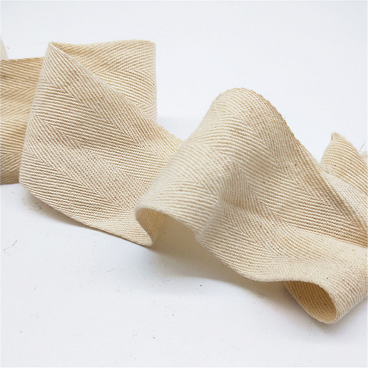 Cotton children's household edging single double herringbone belt home textile clothing webbing multi-specification color herringbone belt accessories