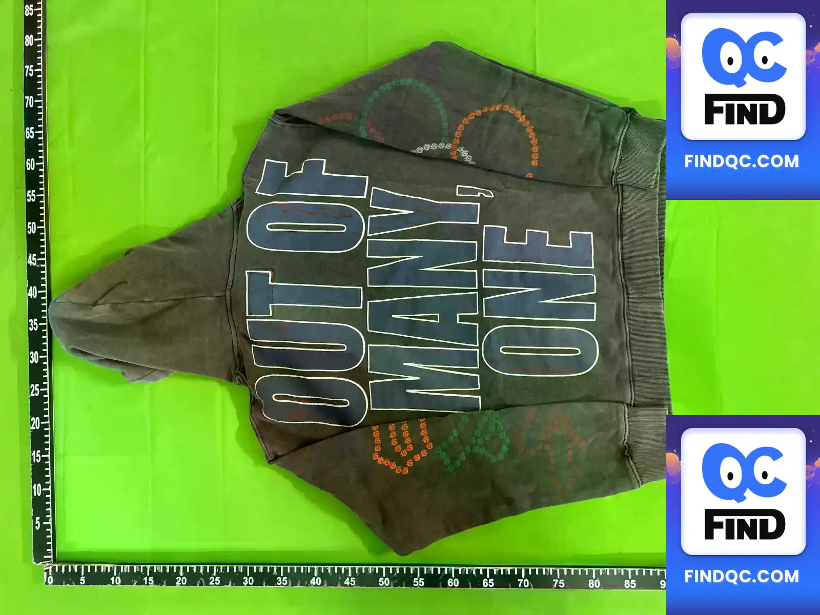 American Gspd Rock Street Retro Loose Printed Sweatshirt Hoodie