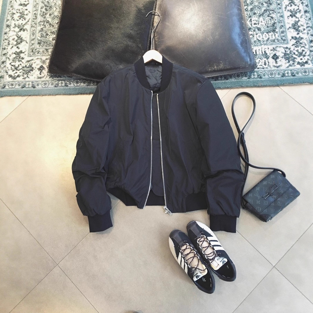 Italian High-End Luxury Fashion Brand, Heavy-Duty Pilot Cotton Jacket N36029, Dropshipping Available