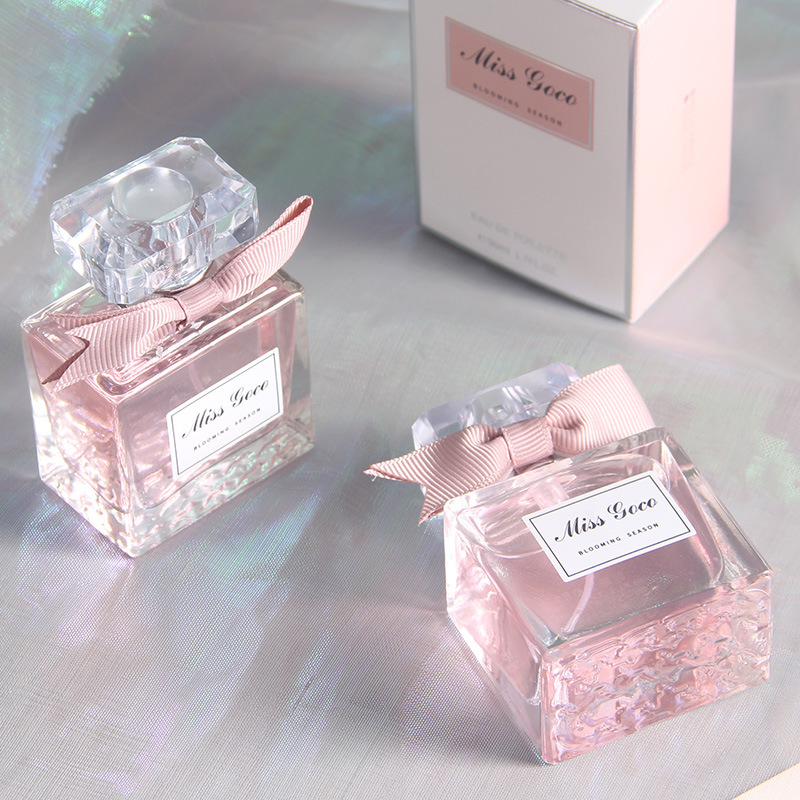 Internet Celebrity Pink Charm Sweetheart Perfume Flower Sweetheart Lady Pink Ladies Fresh Long-Lasting Light Fragrance Souvenir Perfume