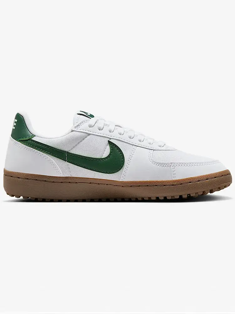 Nike Women's Shoes Field General'82 Low Ankle Retro Sneakers Waffle Bottom Black and White Fz5593-103