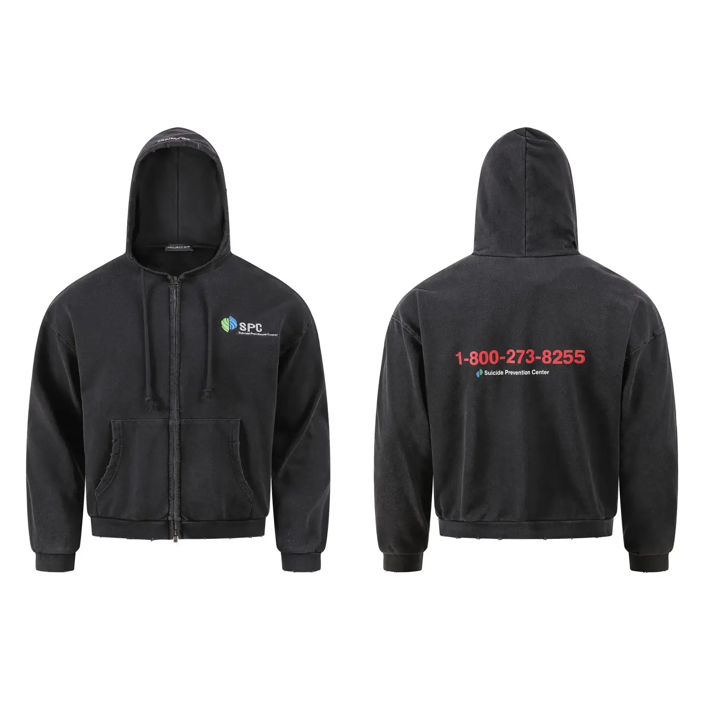 SPG Suicide Prevention Center Zip Hoodie