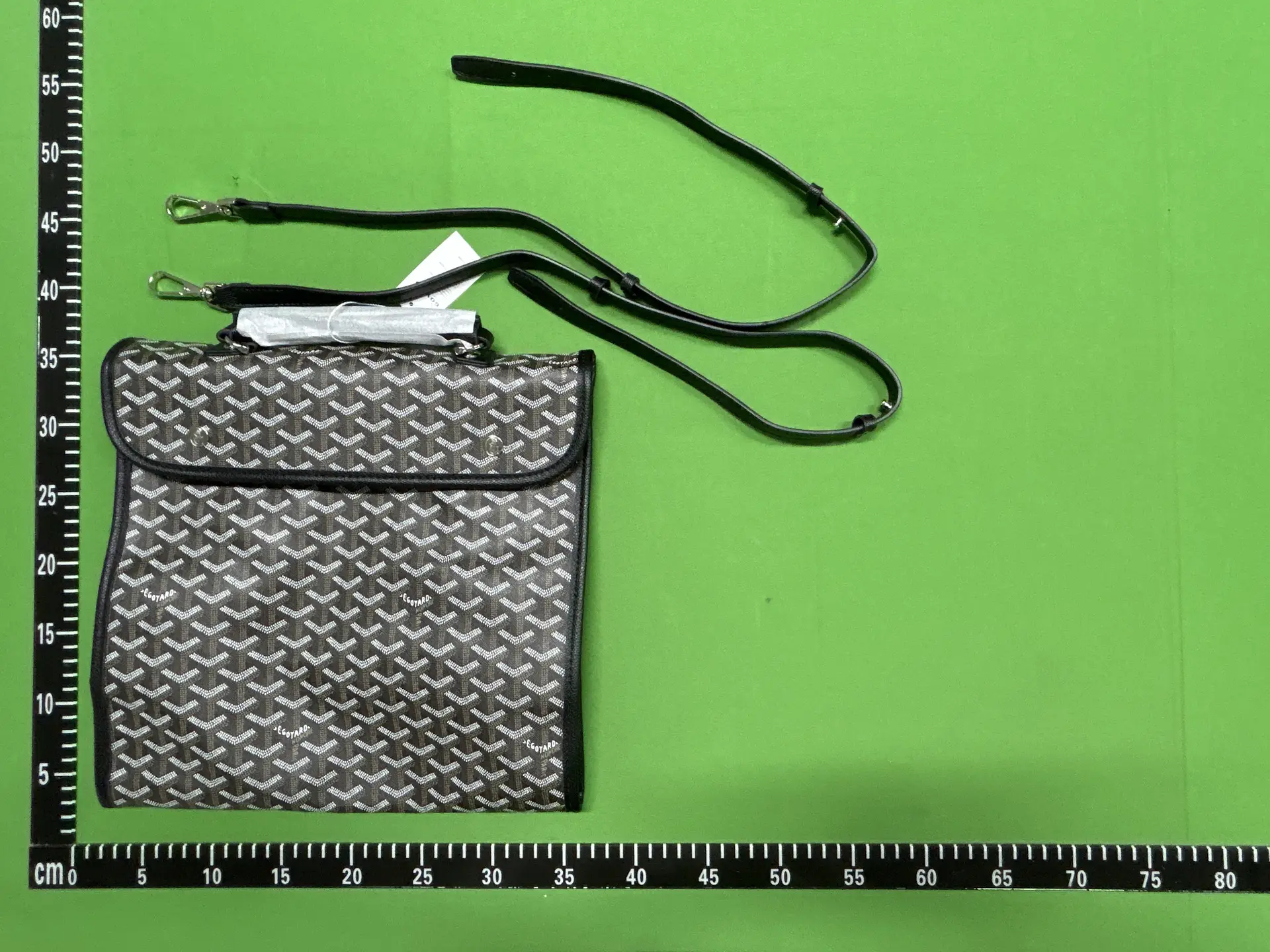 Goyard Backpack Black and White