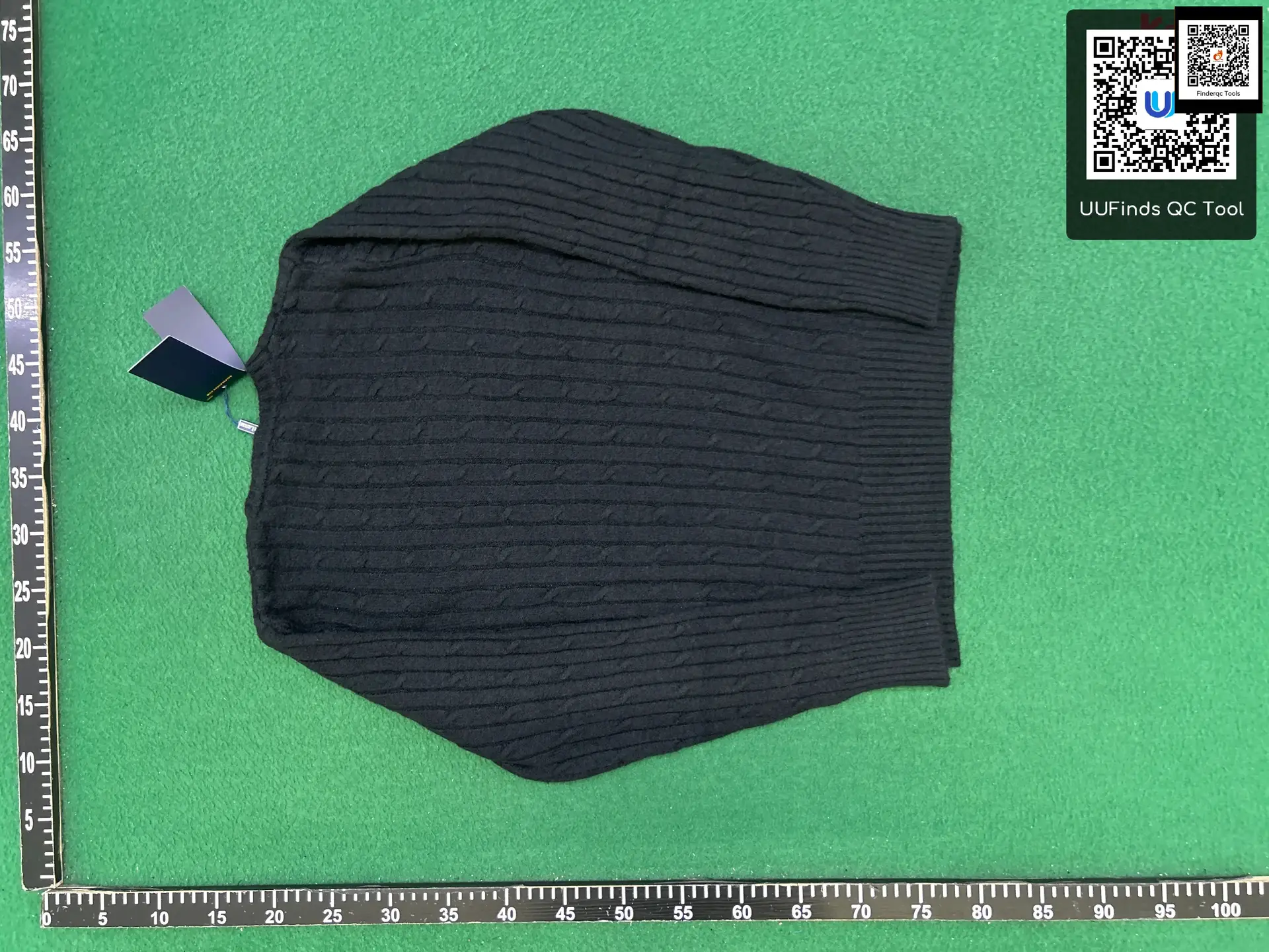 Polo Ralph Lauren Cable Knit Sweater Black