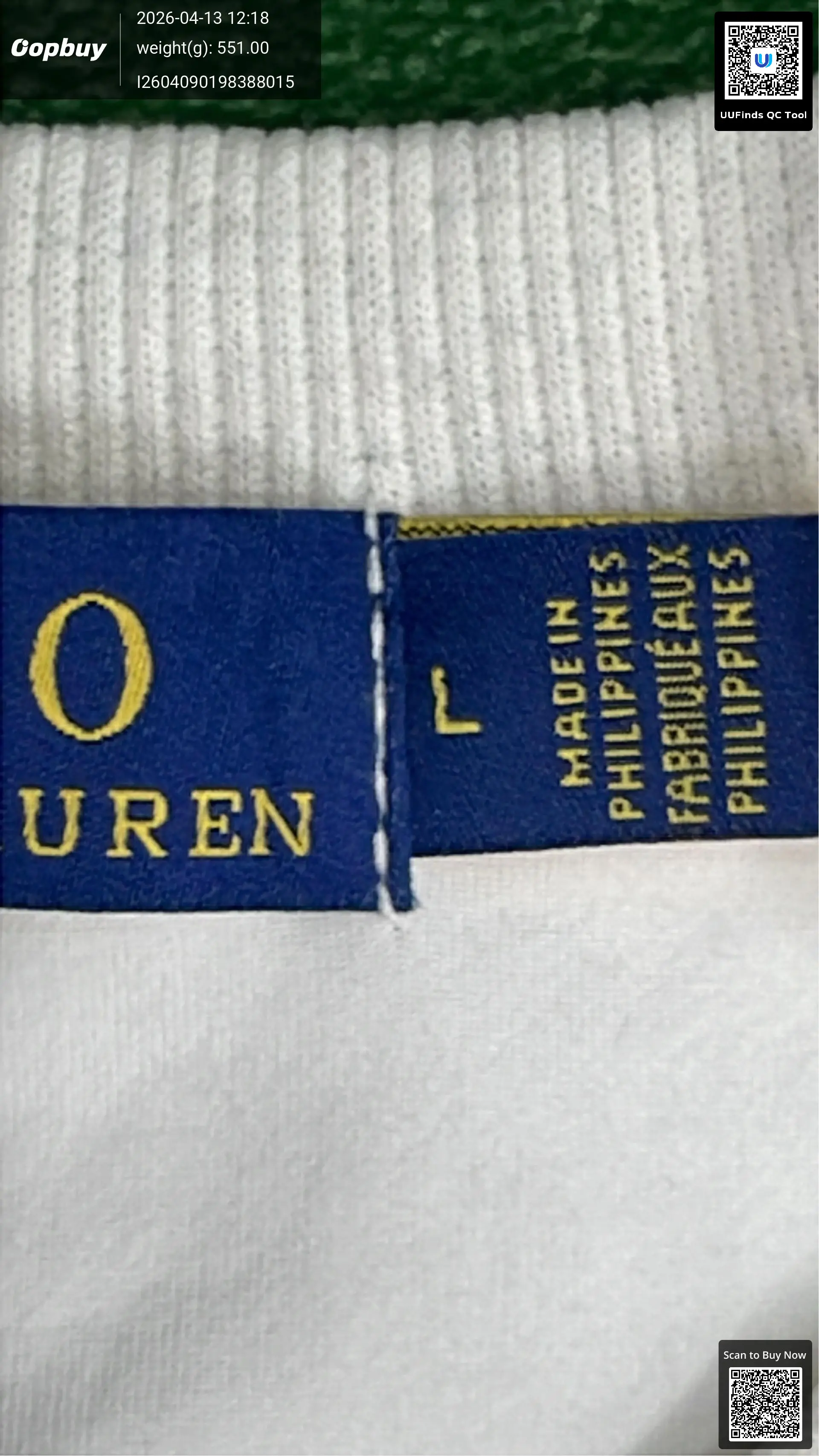 Polo Ralph Lauren embroidered round-neck sweater