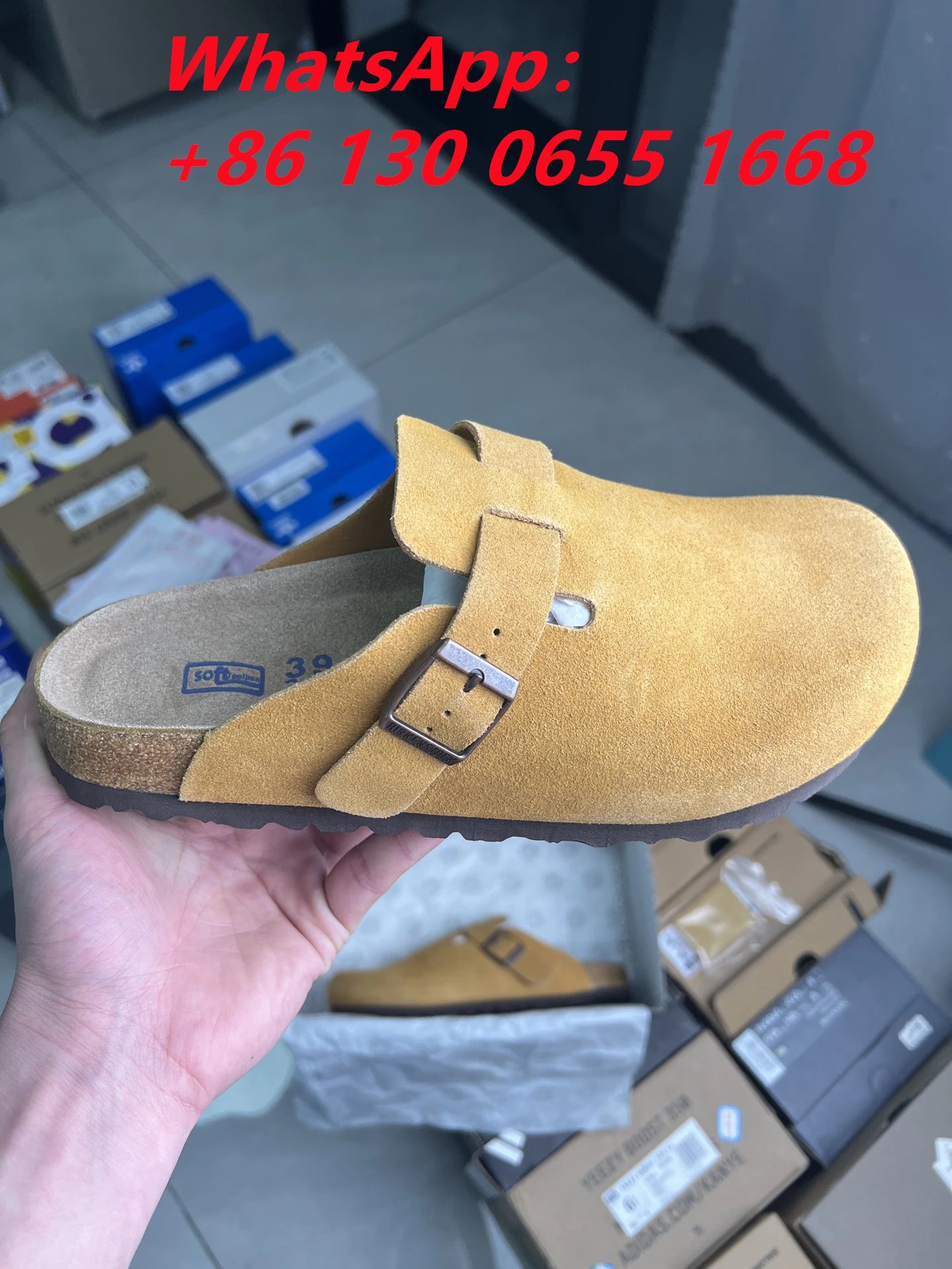 BIRKENSTOCK soft footbed clogs