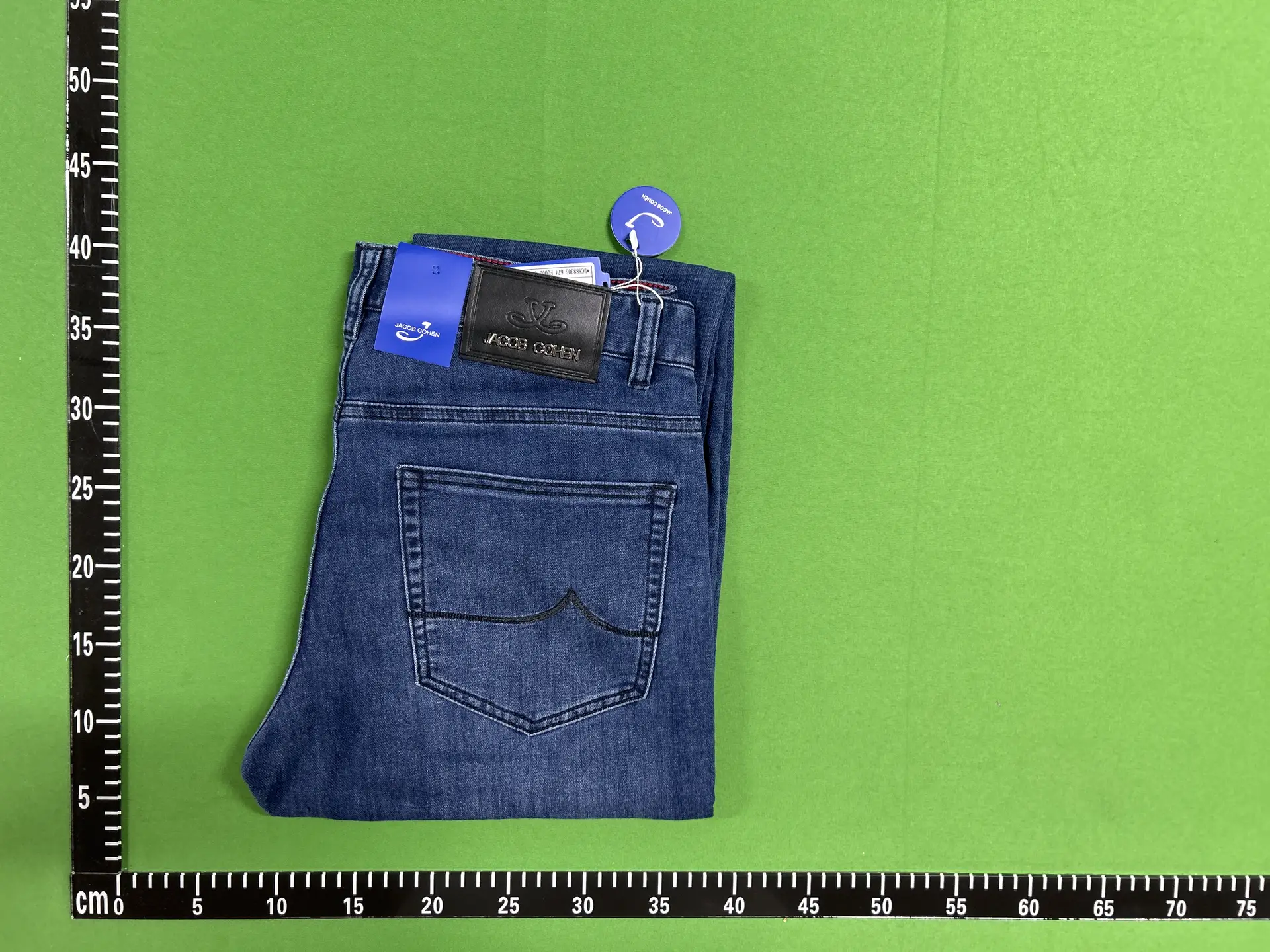 JACOB COHEN Jeans 2025 Spring/Summer Thin New Comfortable Straight Embroidered Breathable Men's Casual Trendy Pants