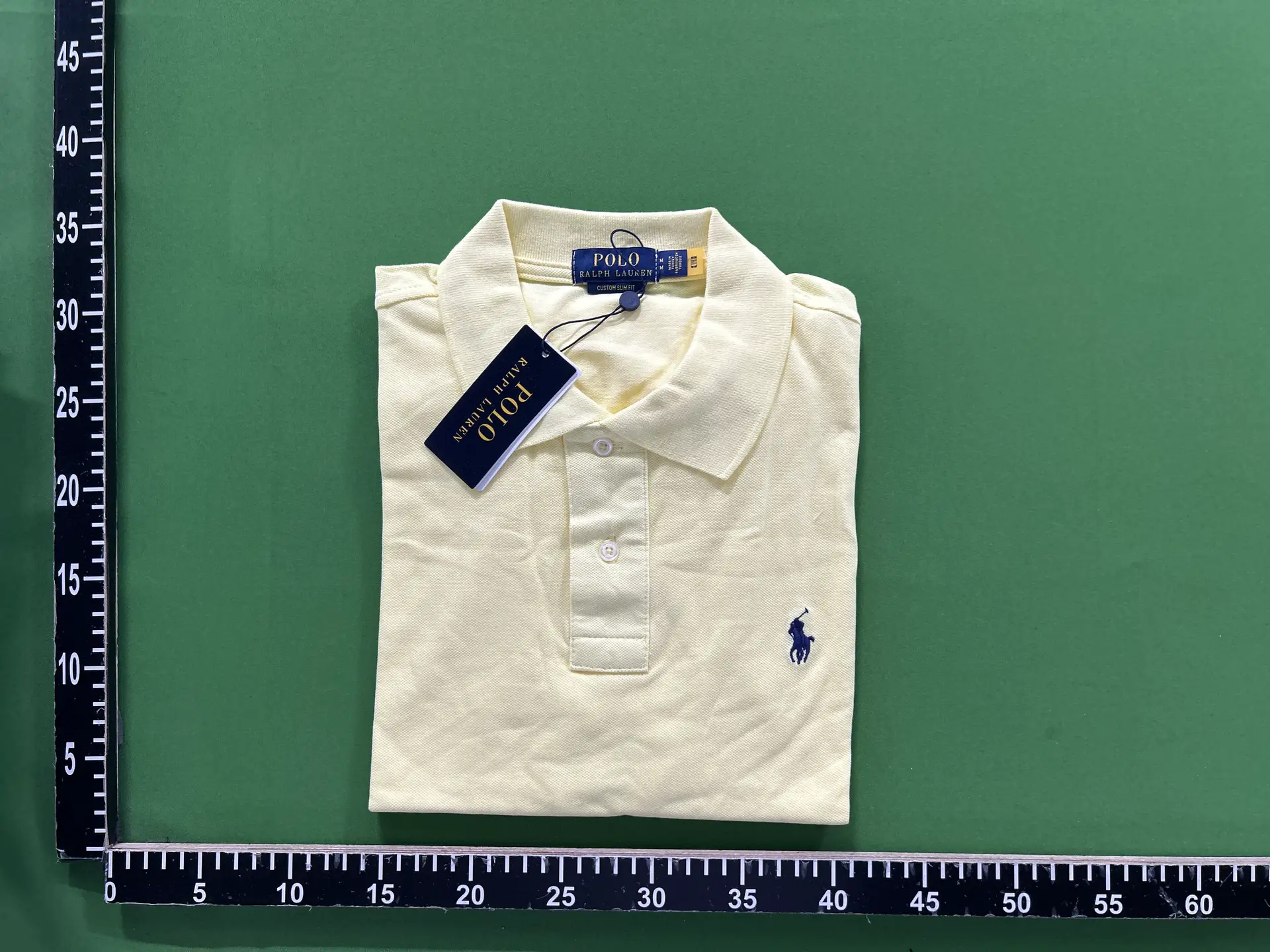 RL collared Small embroidered polo shirt