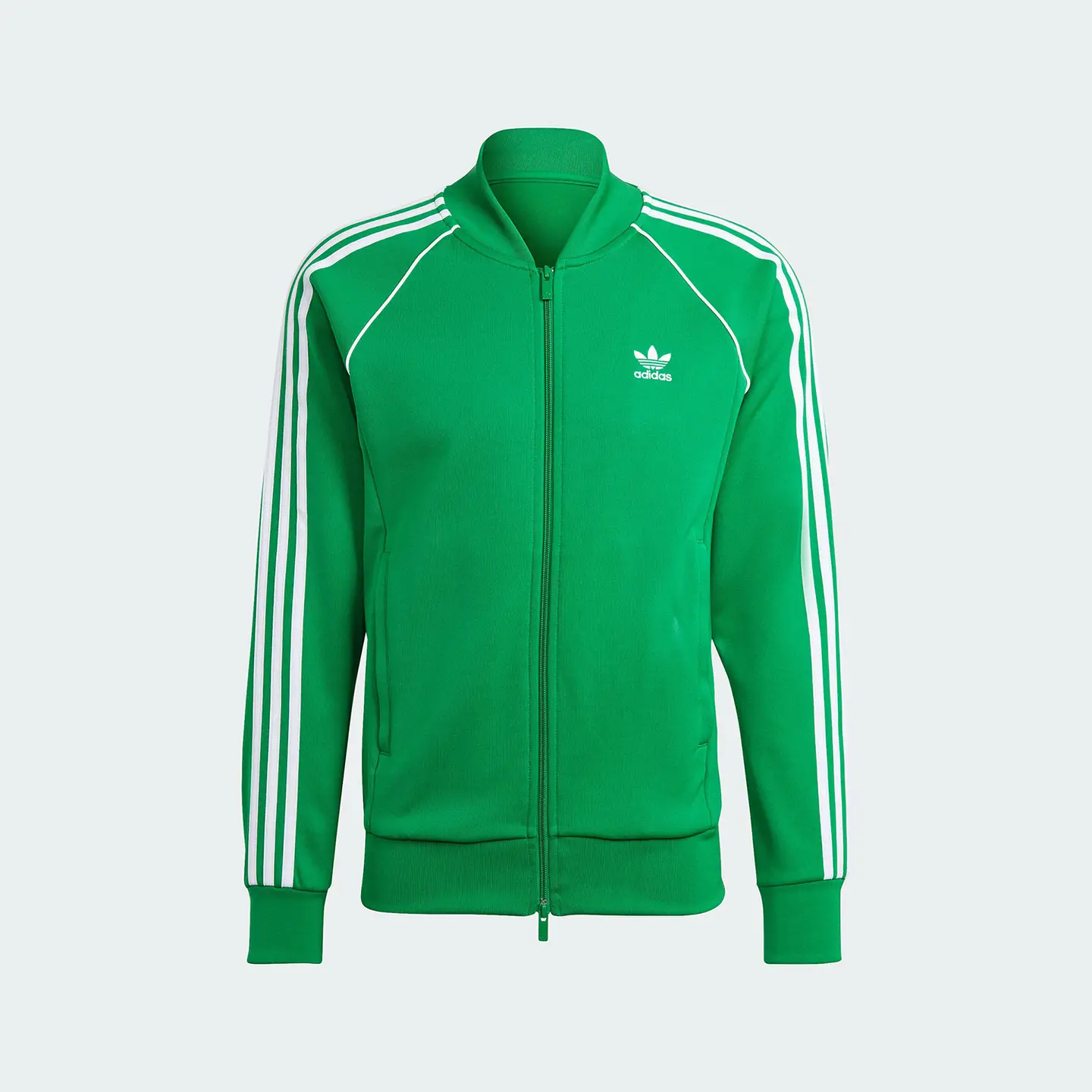 Adidas/Adidas Official Authentic Clover Men Retro Stand Collar Sports jacket Outwear Ik3514