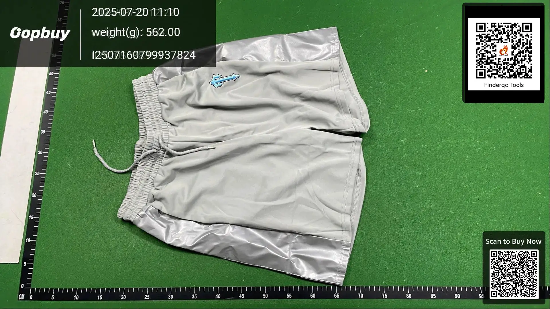 Trapstar Irongate Tracksuit Shorts Grey