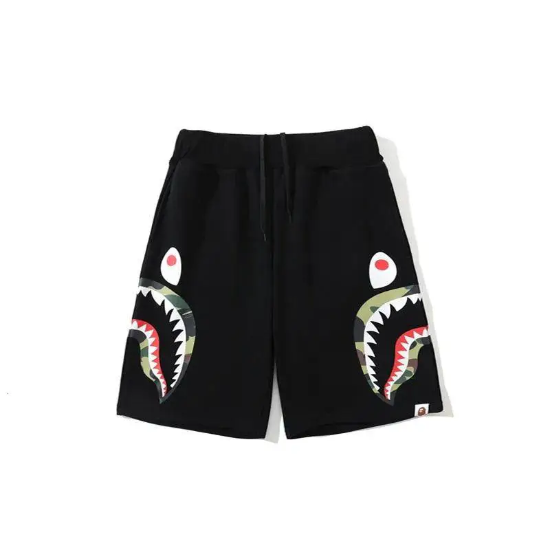 PUBG Yellow Shark Clothes Summer Shark Head Quick-Drying 3D Print Men and Women Casual Sports Shorts Trendy Vacation Summer