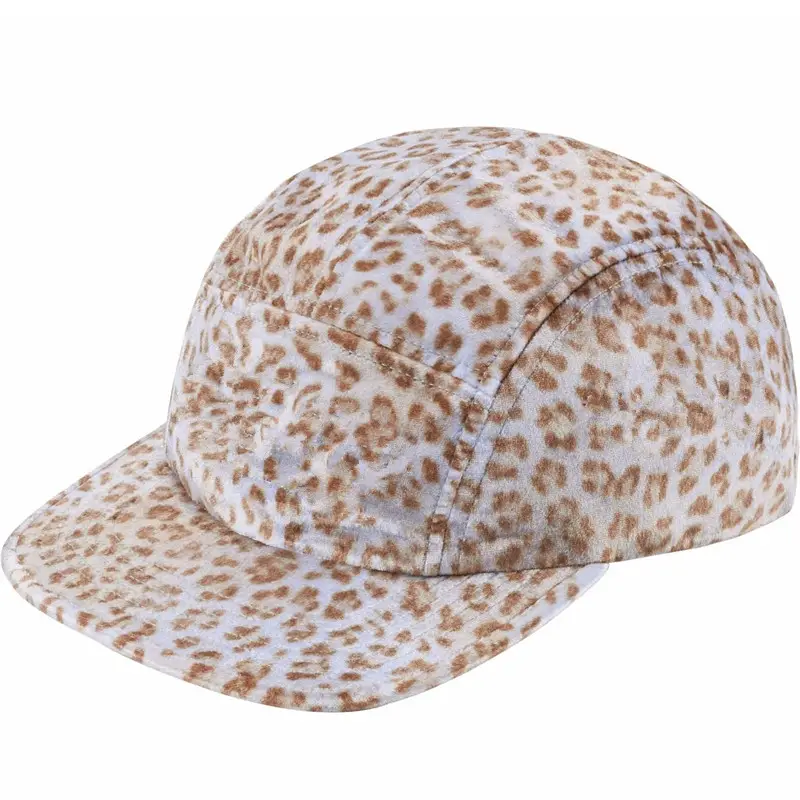 H029 Leopard Print Camping Hat