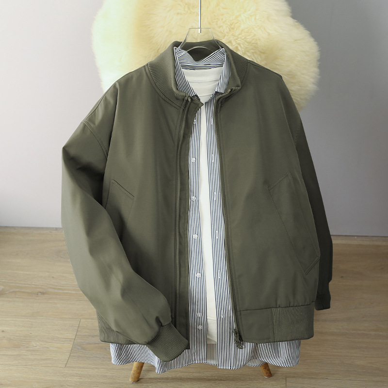 Men's 2026 Spring New Pilot Jacket Men's Casual Design Baseball Jacket Outerwear Top