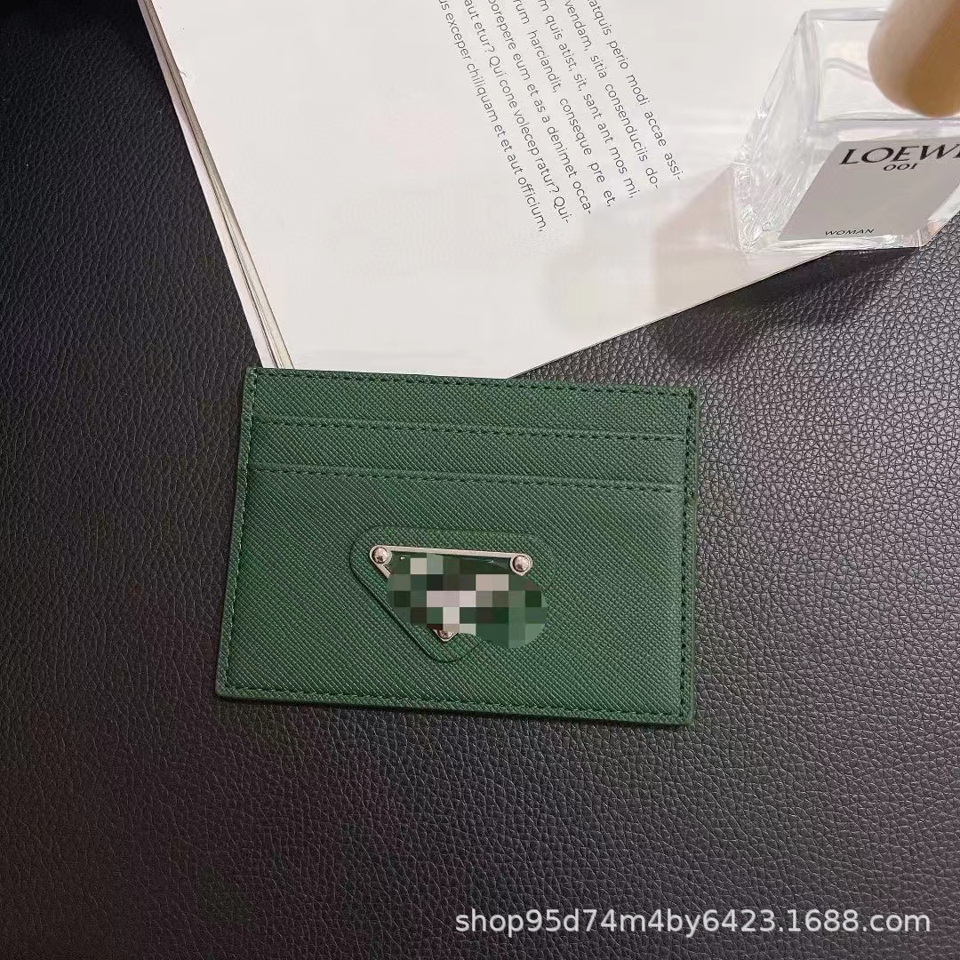 Factory Direct Batch of Ready-Made Multi-Card 5-Card Leather Trendy Brand Pu Card Holder Card Holder with the Same Mobile Phone Case Earphone Cover Watch