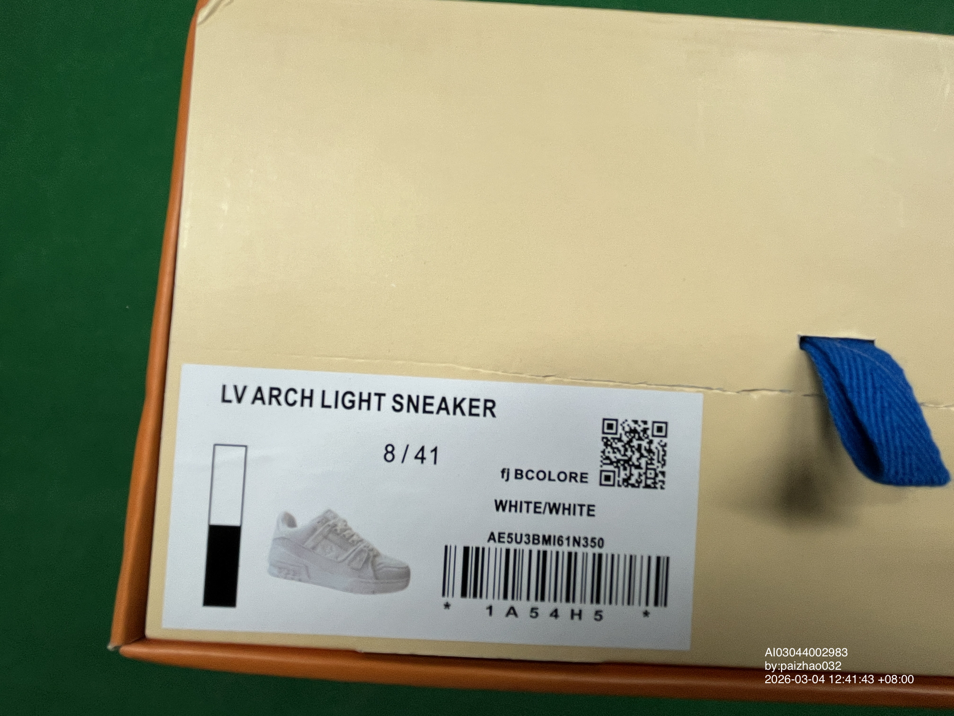 Louis Vuitton LV Arch Light Sneaker White QC