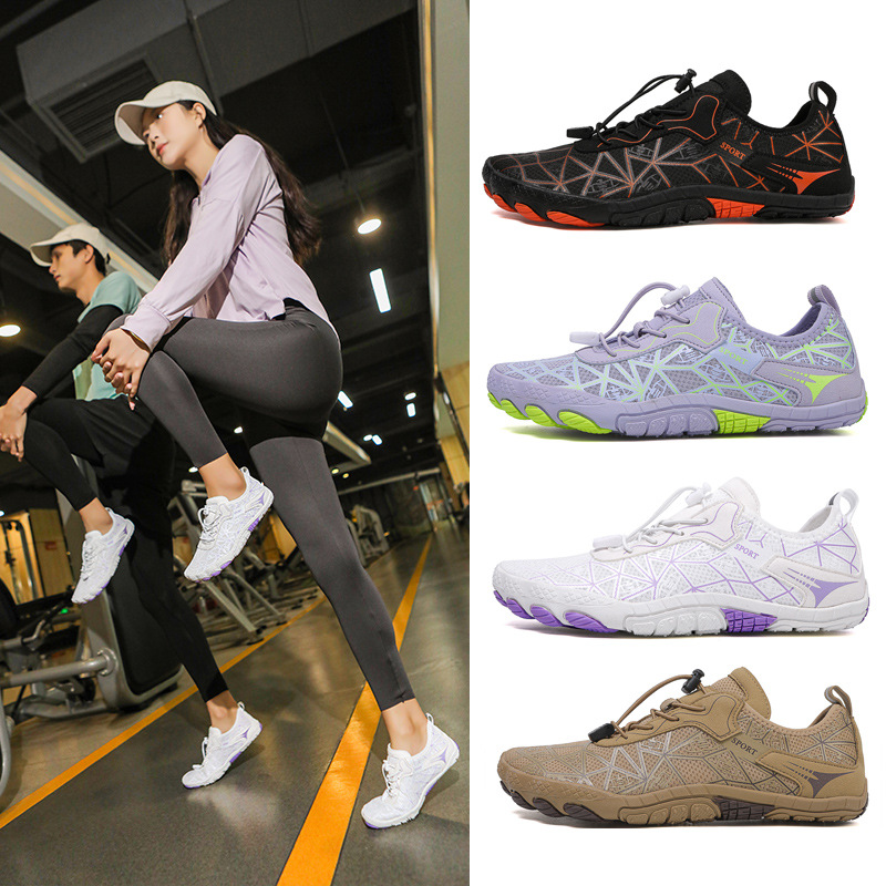 2025 New Summer Tracing Shoes Water Sports Swimming Wading Sandals Breathable Quick-drying Non-slip Wear-resistant Beach Shoes