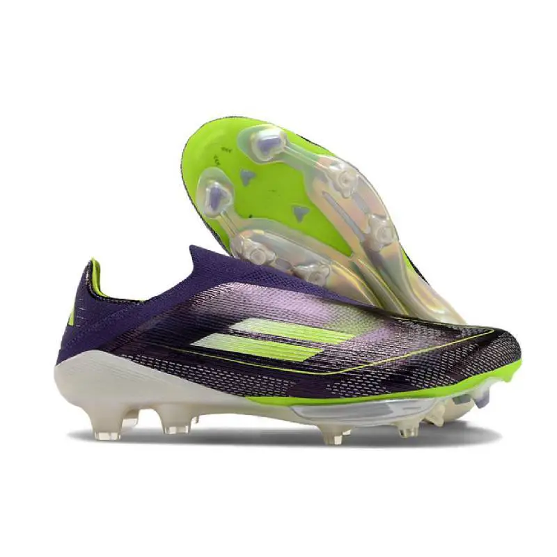 Hot cross-border ultra-light soccer shoes men F50 waterproof fish silk low-top FG39-45 a pair can be sold on behalf of the recruitment agent