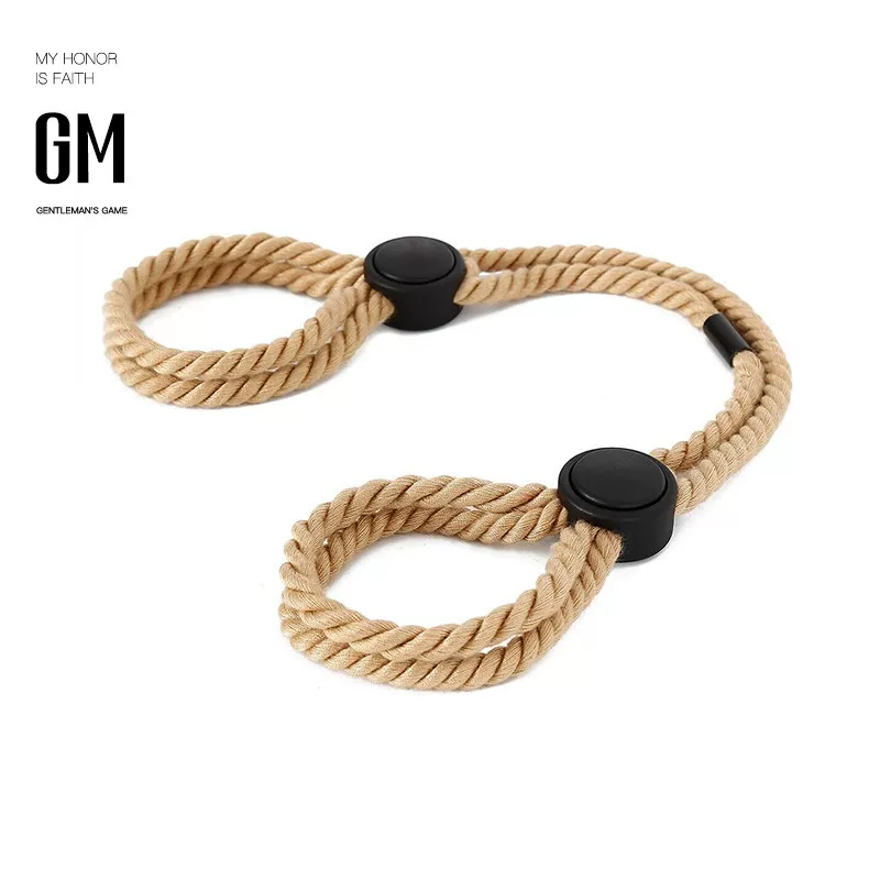 No-Touch~ Beginner's Cotton Rope Binding Handcuffs, Simple and Easy to Use, Multi-Functional Supplies, Cosplay Props, Limb Cuffs